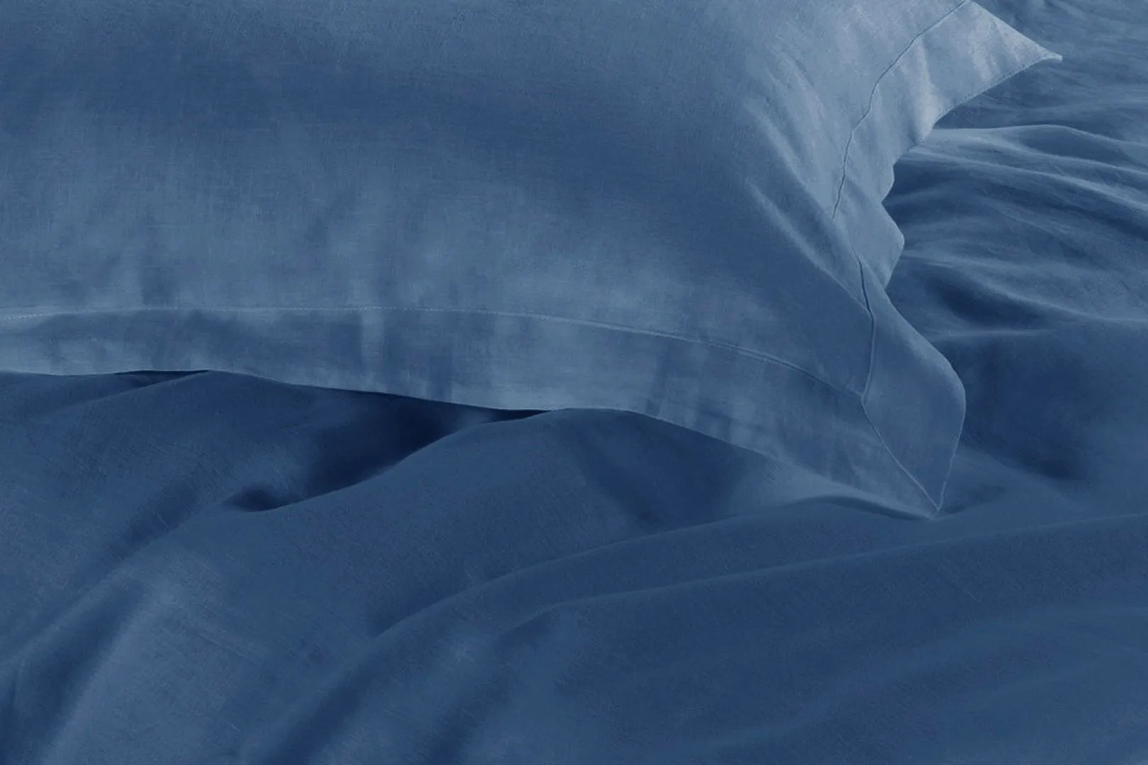 1000TC Tailored | Queen Size | Quilt/Duvet Cover Set | Greyish Blue