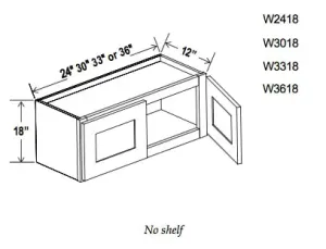 18" High Double Door Cabinet - Ultimate