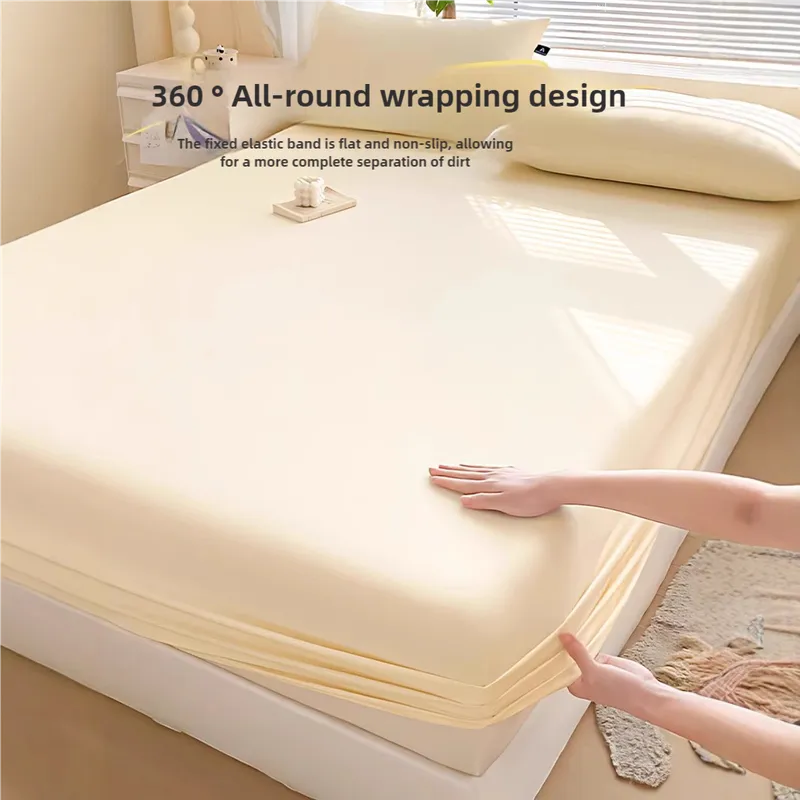 4 Packaging | Disposable Travel Bedding Set | White | Waterproof & Clean | 4-Piece Set for Twin Beds