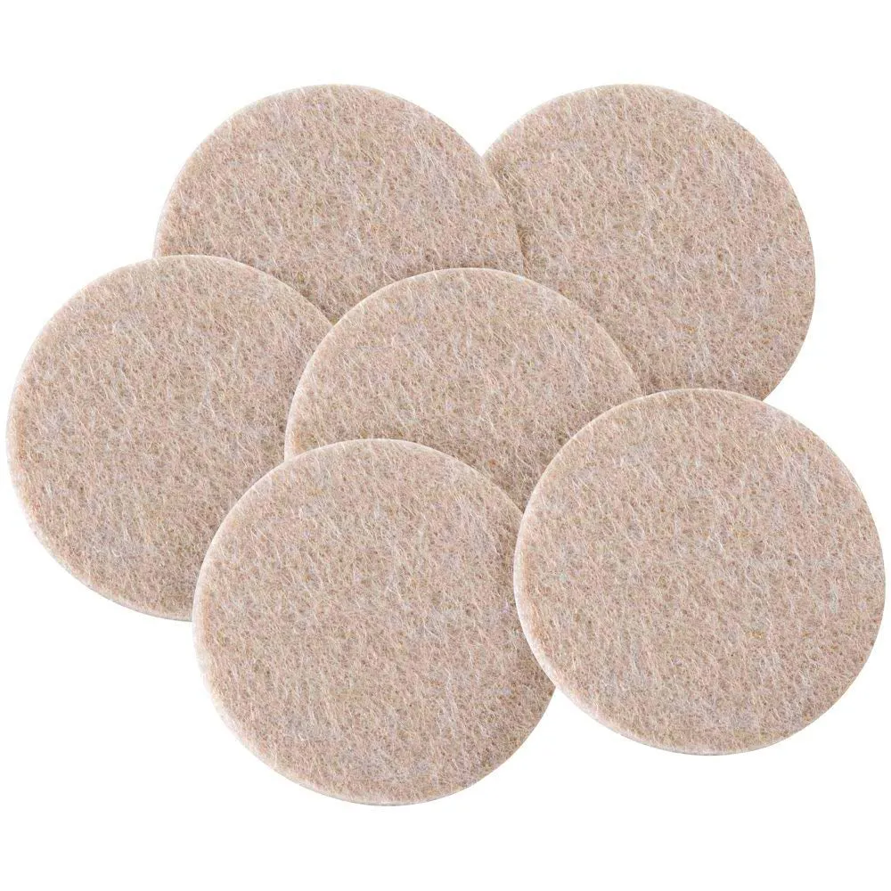 76PCS Furniture Pads Self Adhesive Felt Foam Floor Scratch Protector Chair Table