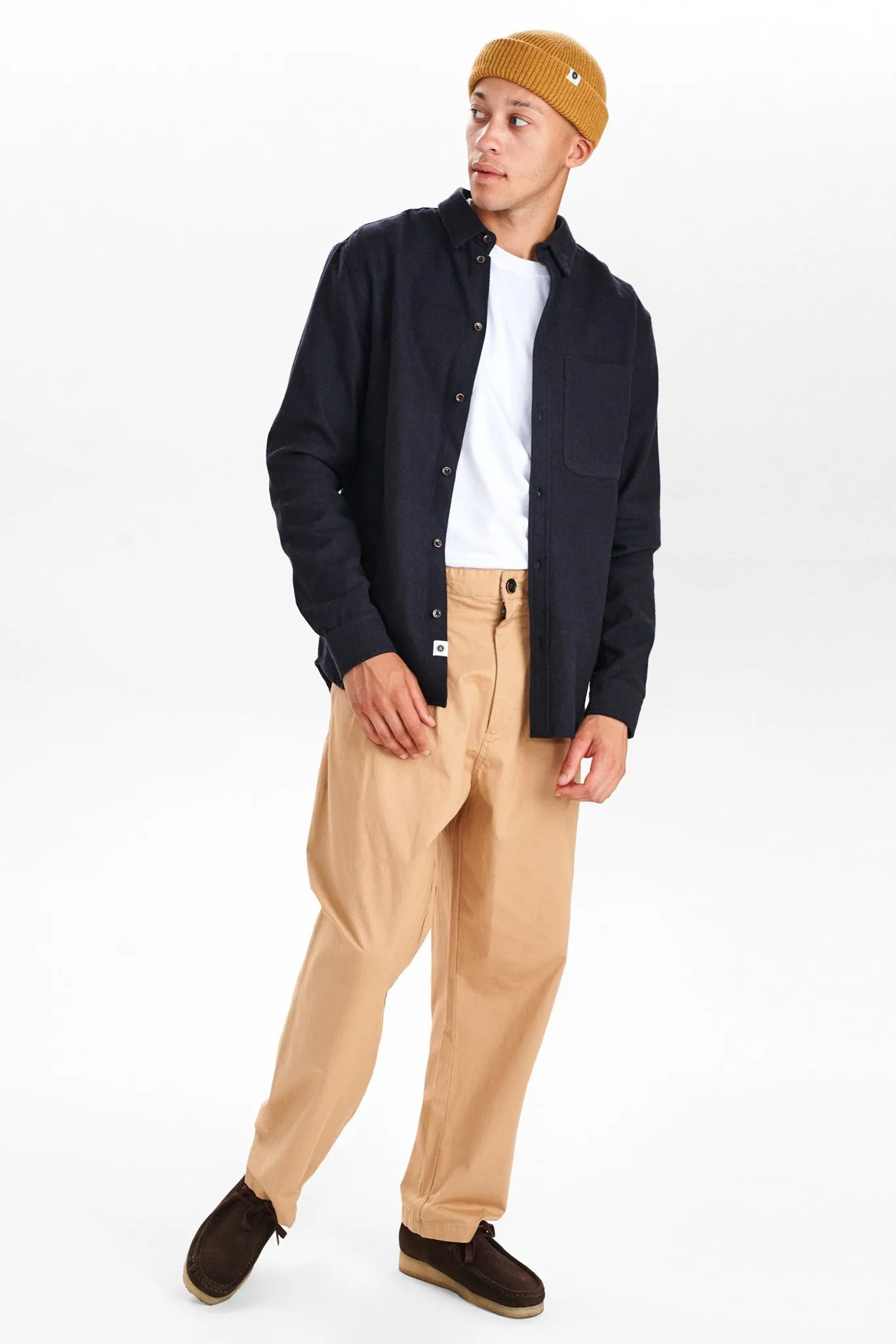 AKLEIF 2 TONE MELANGE - China Blue