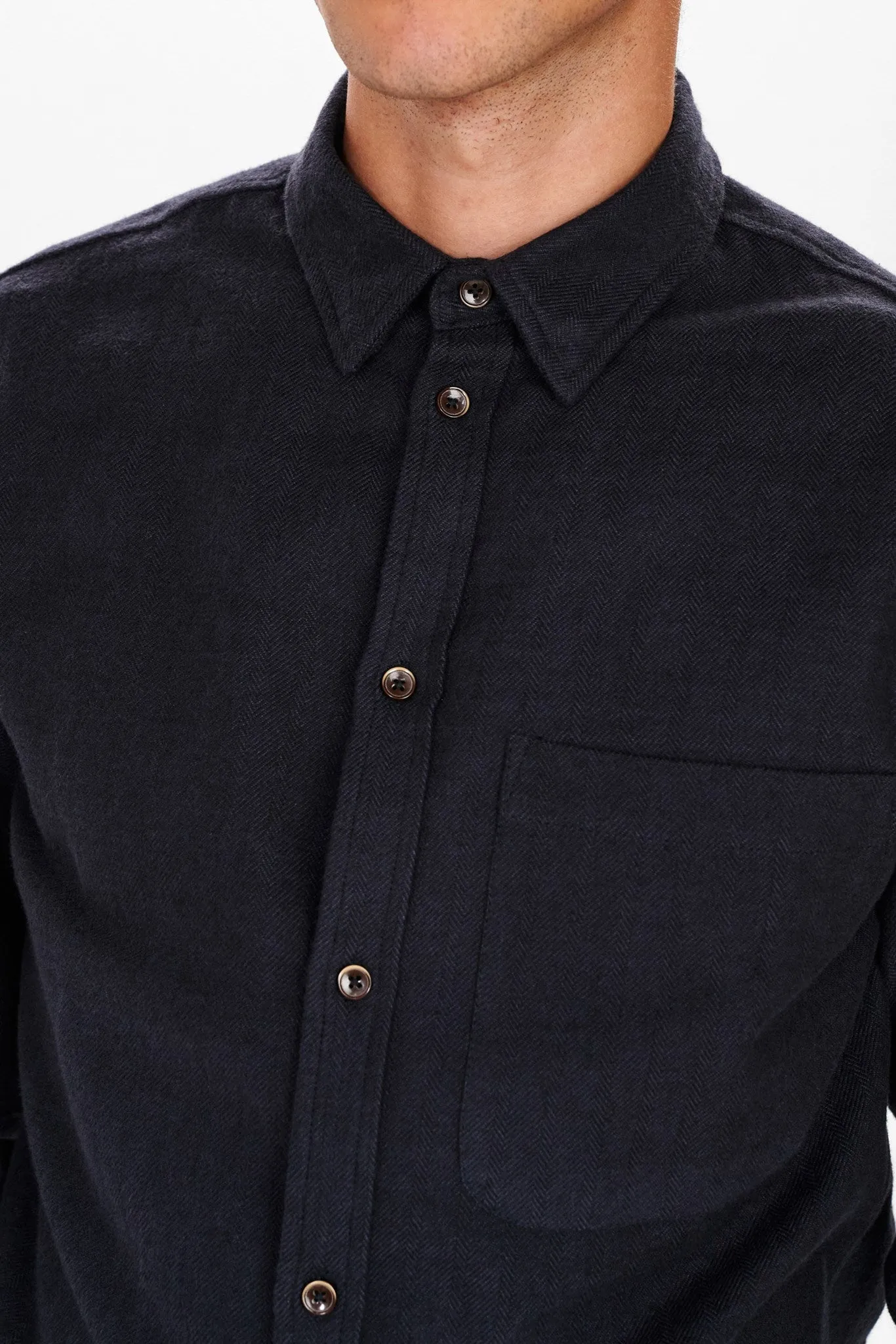 AKLEIF 2 TONE MELANGE - China Blue