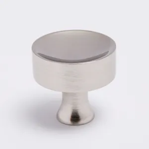 Atticus Knob - Satin Nickel