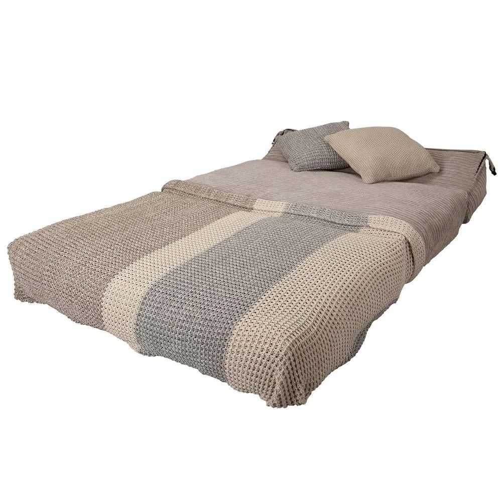 Avery Futon Chair Bed Double - Cord Mink
