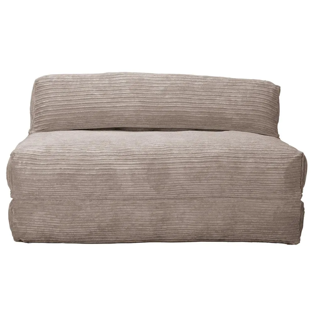 Avery Futon Chair Bed Double - Cord Mink