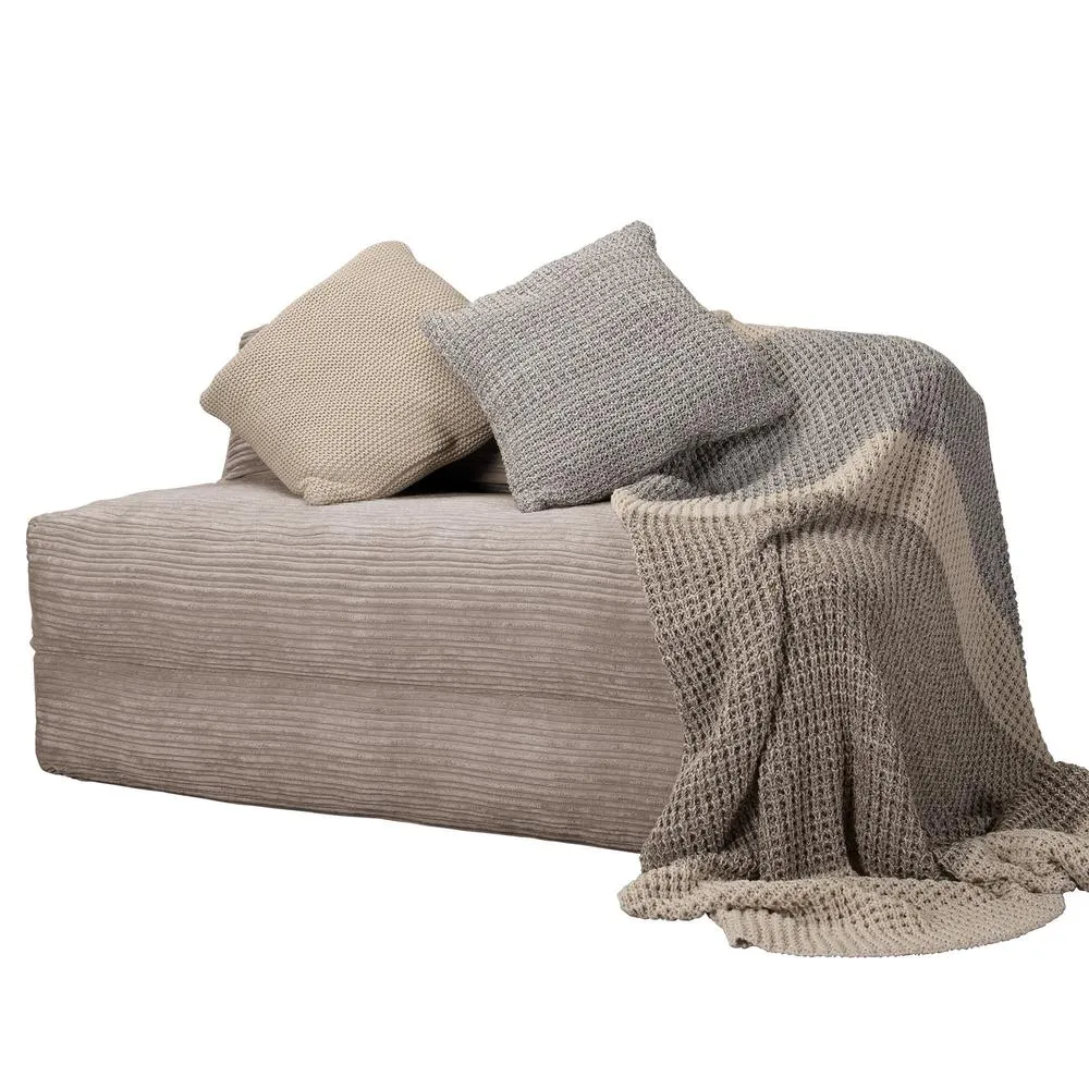 Avery Futon Chair Bed Double - Cord Mink