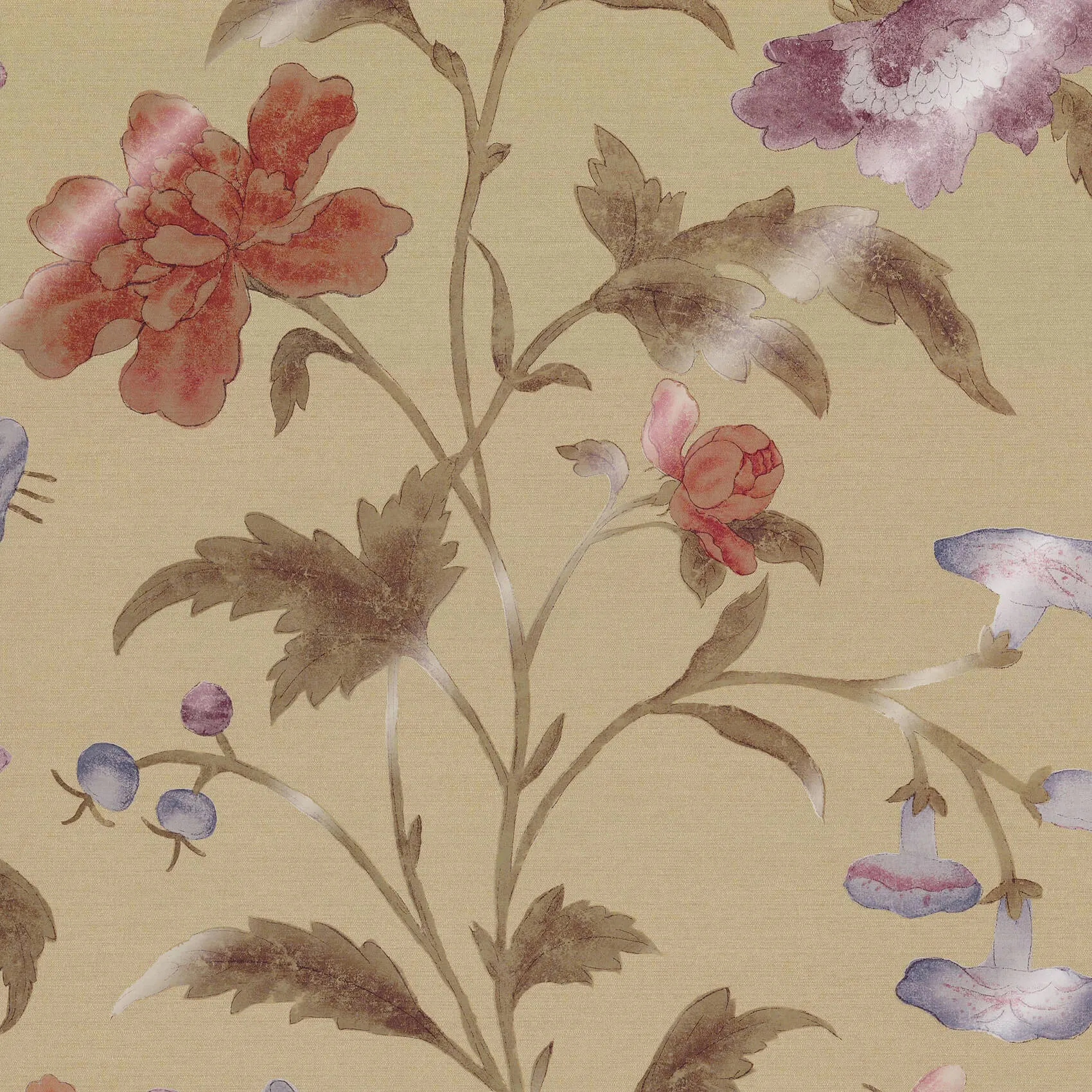 China Rose Wallpaper by Little Greene