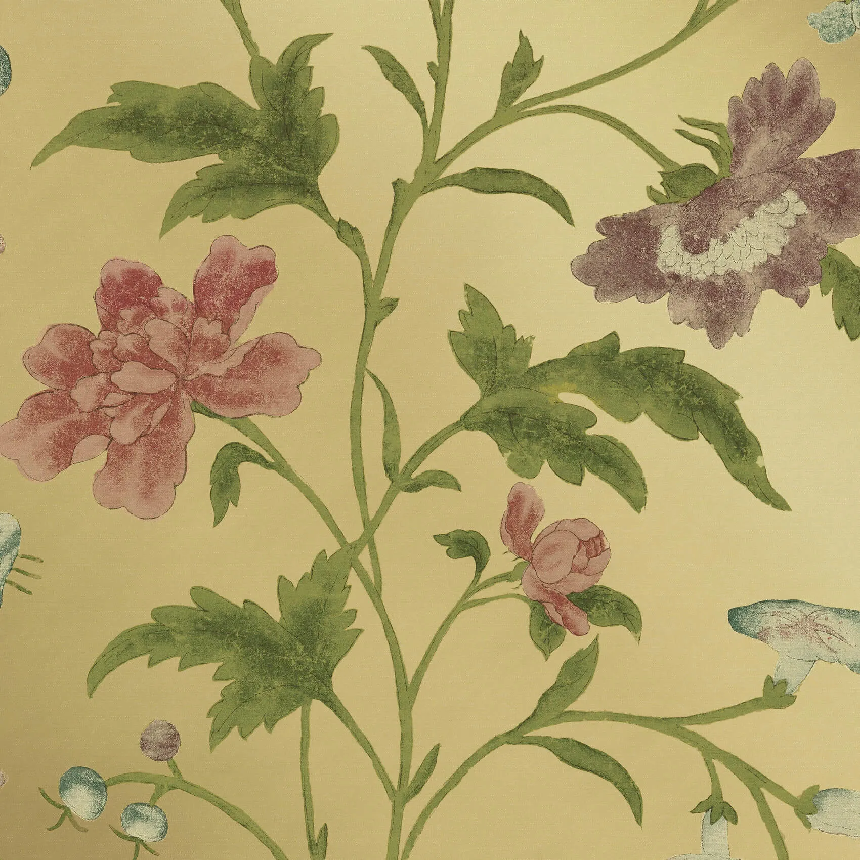 China Rose Wallpaper by Little Greene