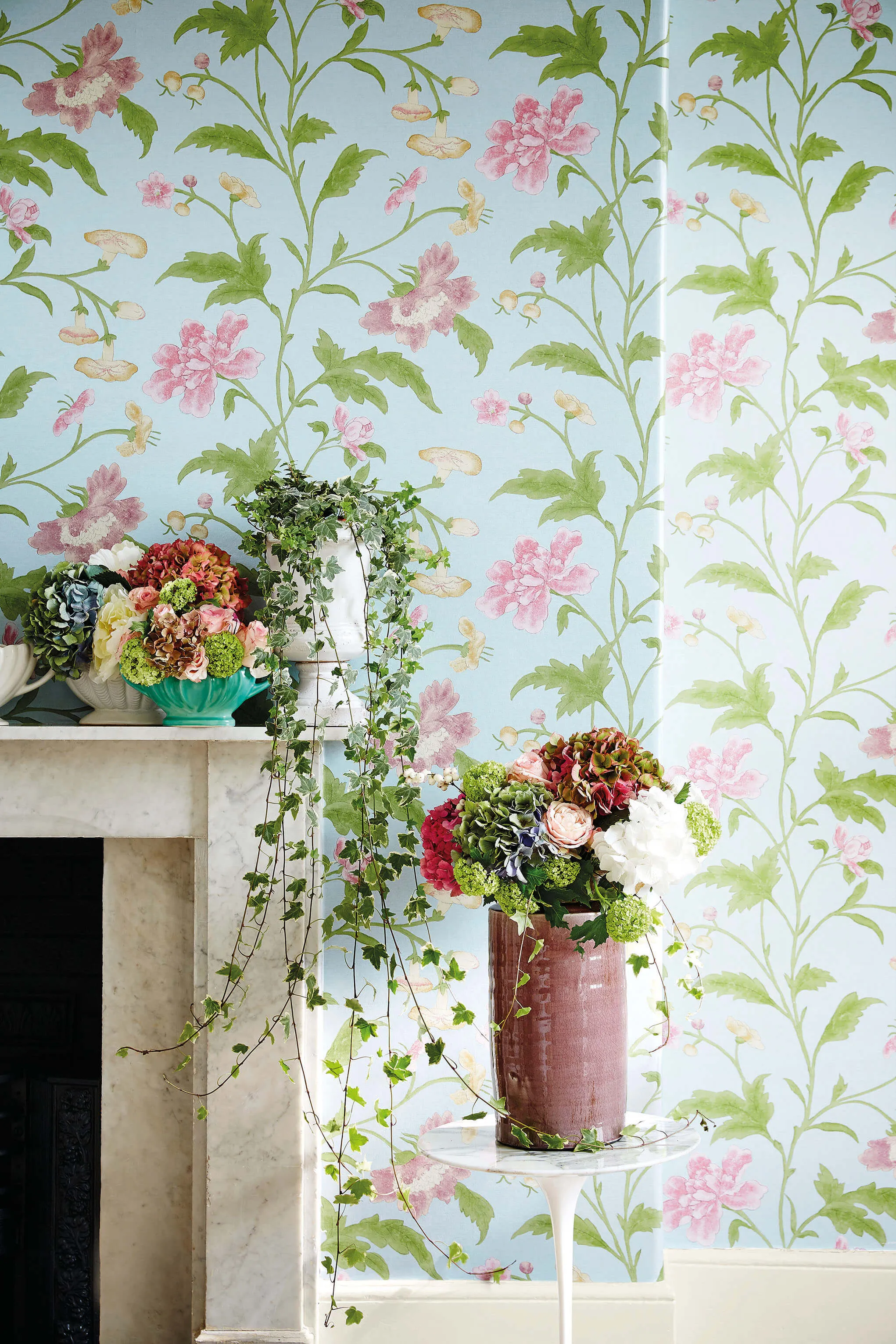 China Rose Wallpaper by Little Greene