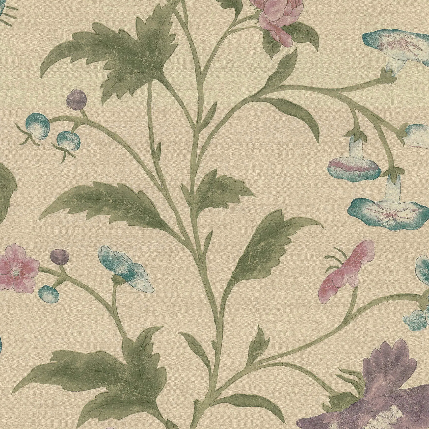 China Rose Wallpaper by Little Greene