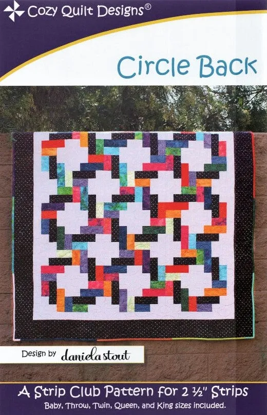 CIRCLE BACK - Cozy Quilt Designs Pattern DIGITAL DOWNLOAD