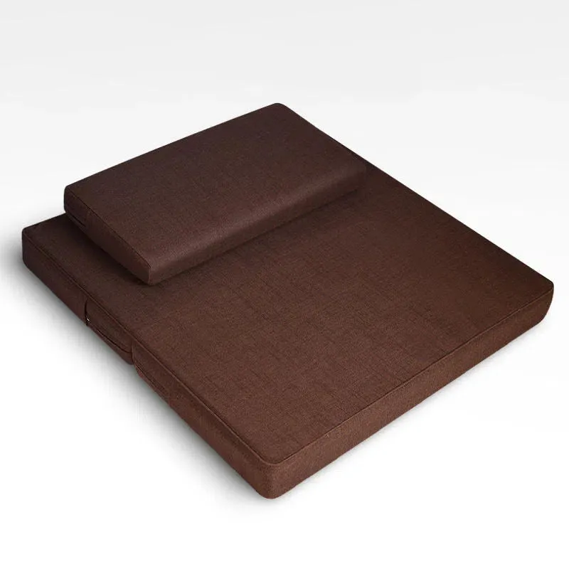Coussin traditionnel Japonais de mditation en lin naturel
