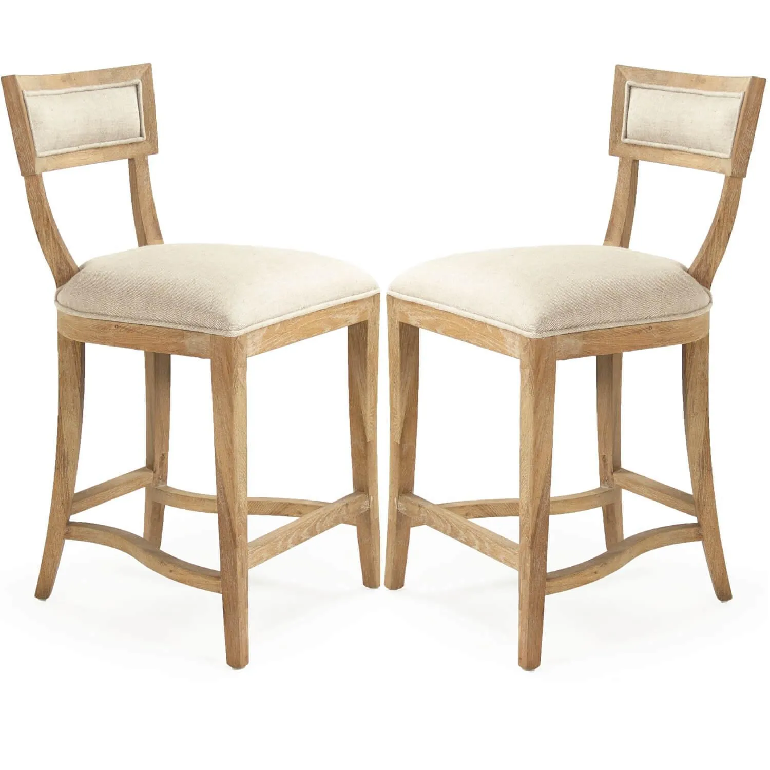 Curved Back Counter Stools