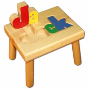 Damhorst Primary Wood Puzzle Stool