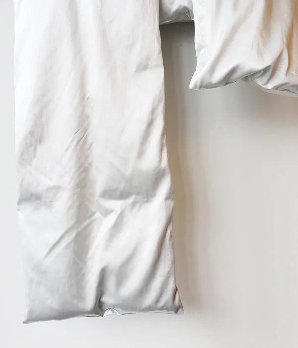 FUMIKA_UCHIDA/satin/PADDING FUTON PONCHO(ECRU/size34)