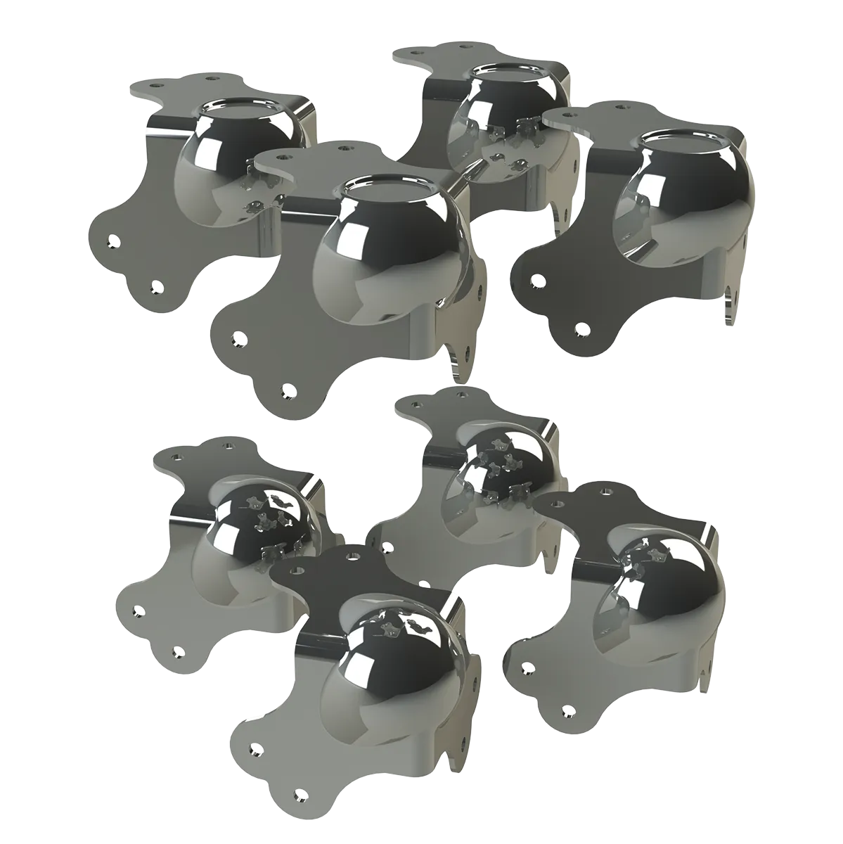 Heavy Duty Ball Corner Kit, 8 pack