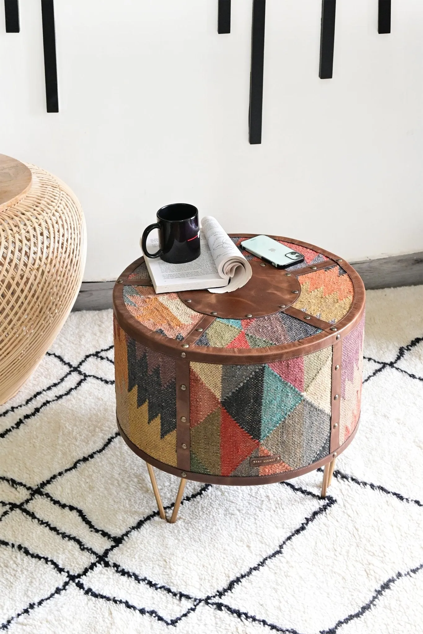 INDIRA - ROUND SIDE TABLE