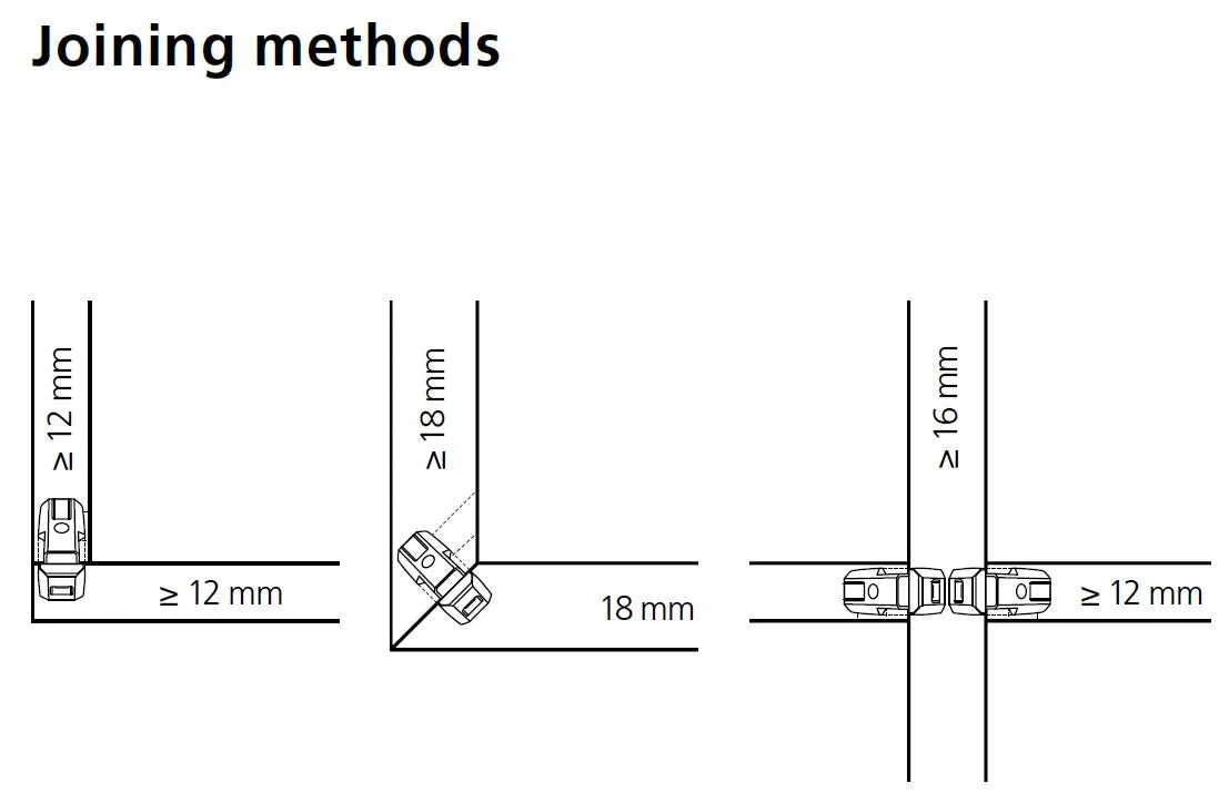 Lamello Clamex Medius P-14/10, Detachable Connector for Center Panels for materials from 16mm thickness