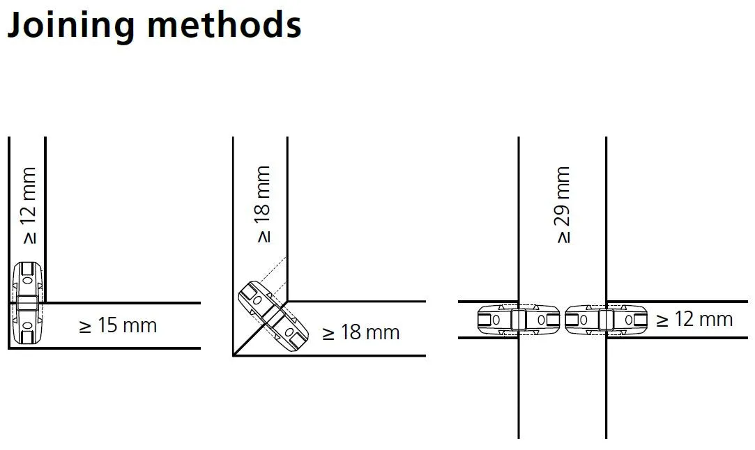Lamello Clamex P-14, Detachable Furniture Connector
