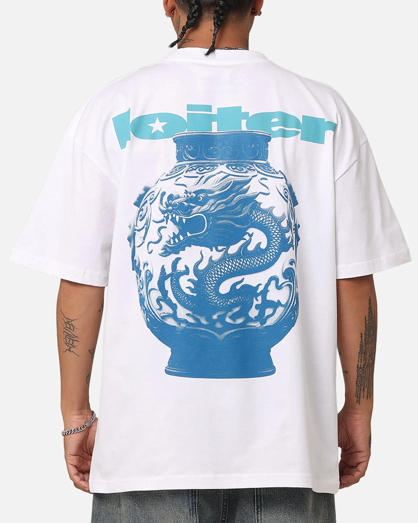 Loiter Fine China T-Shirt White