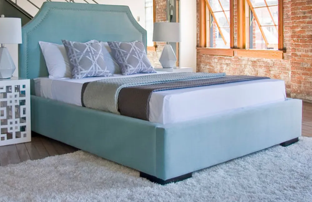 Monaco Bed - Curved Headboard