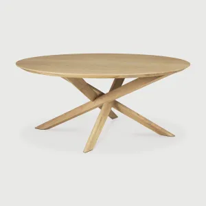 Oak Mikado Round Coffee Table