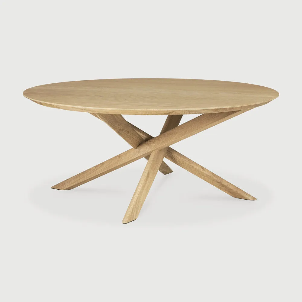 Oak Mikado Round Coffee Table
