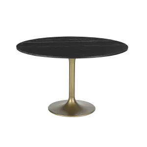 Pandora Dining Table - Italian Black Marble