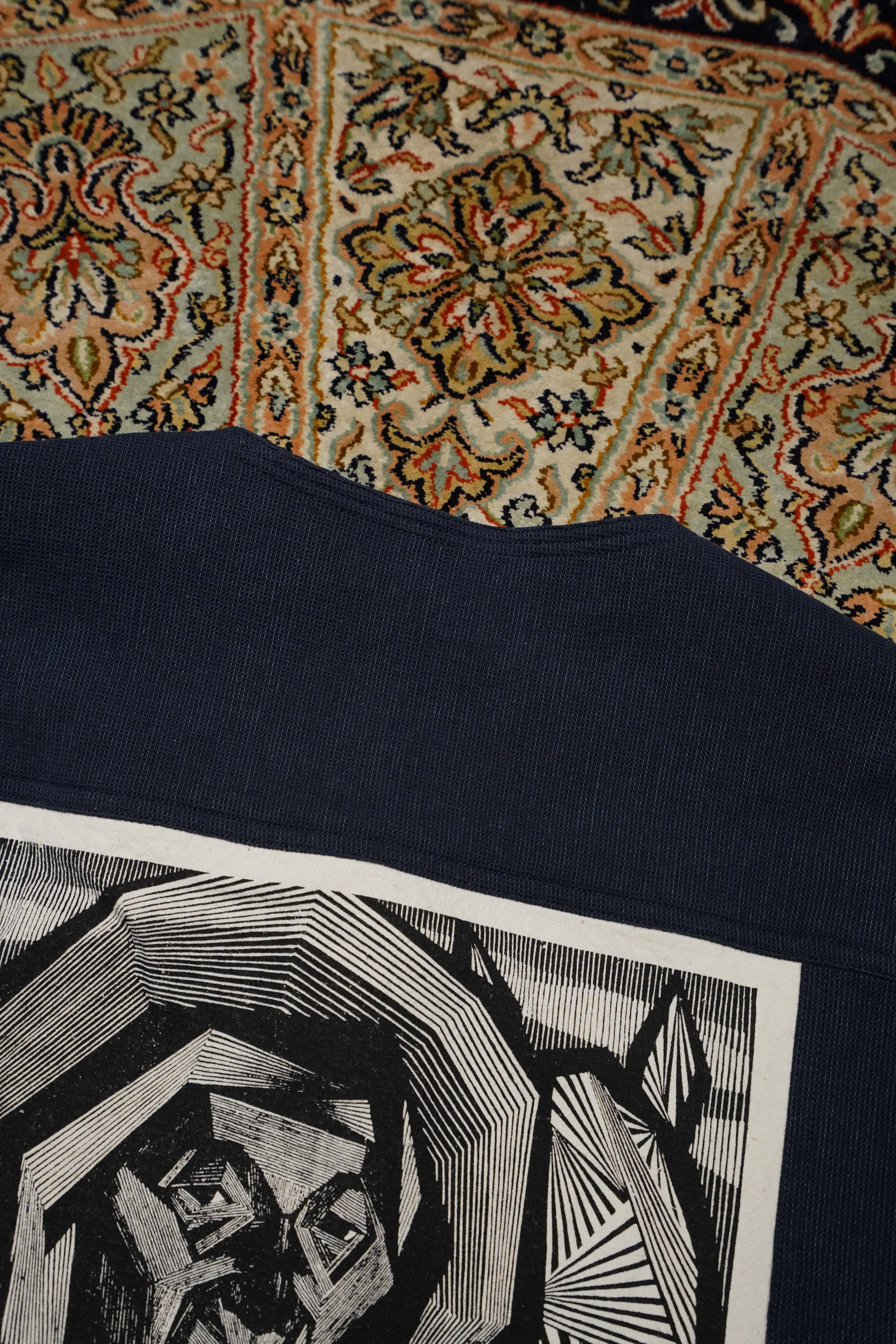 Sasquatchfabrix. ”馬”CHINA JACKET (INDIGO NAVY)