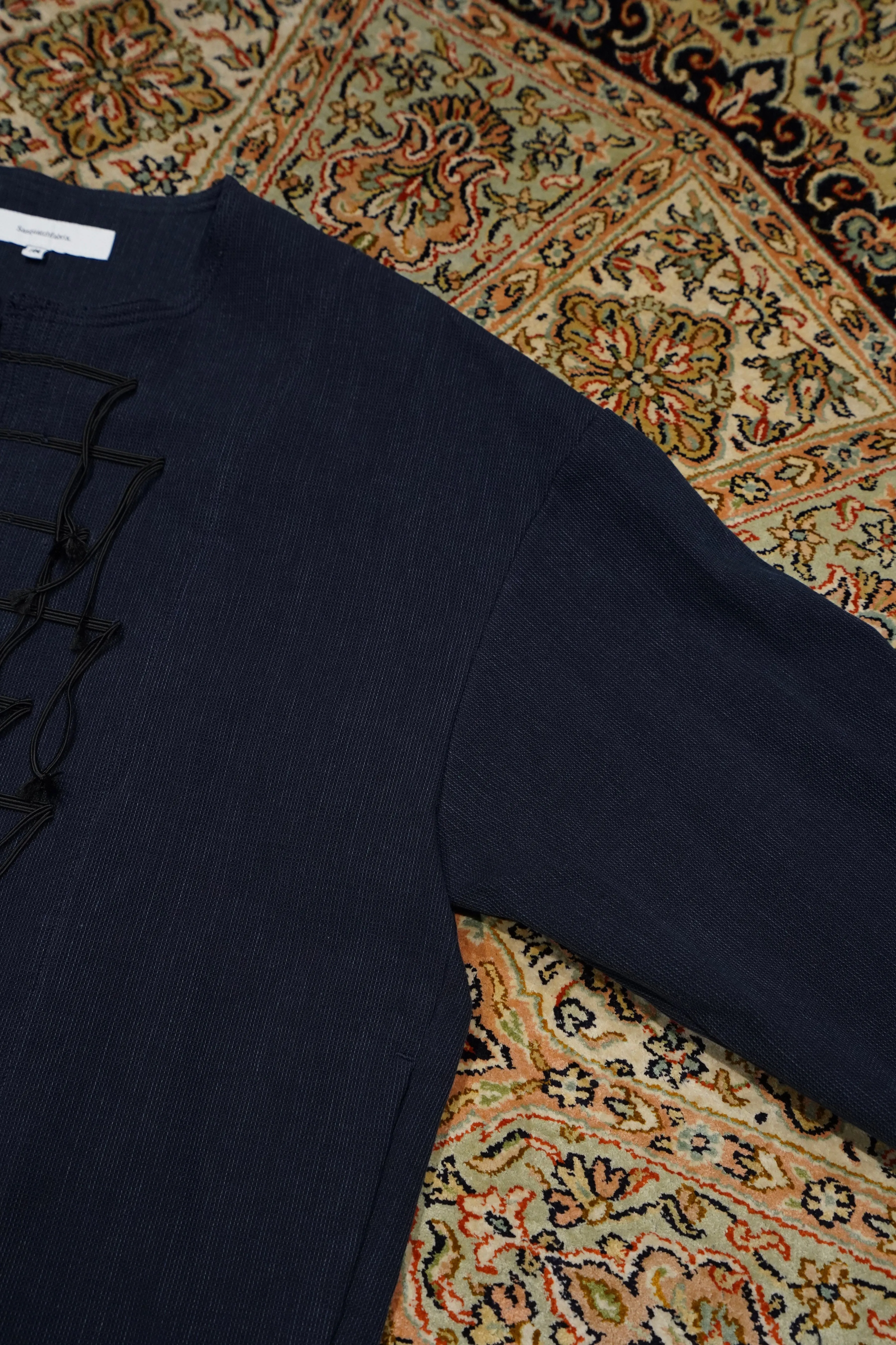Sasquatchfabrix. ”馬”CHINA JACKET (INDIGO NAVY)